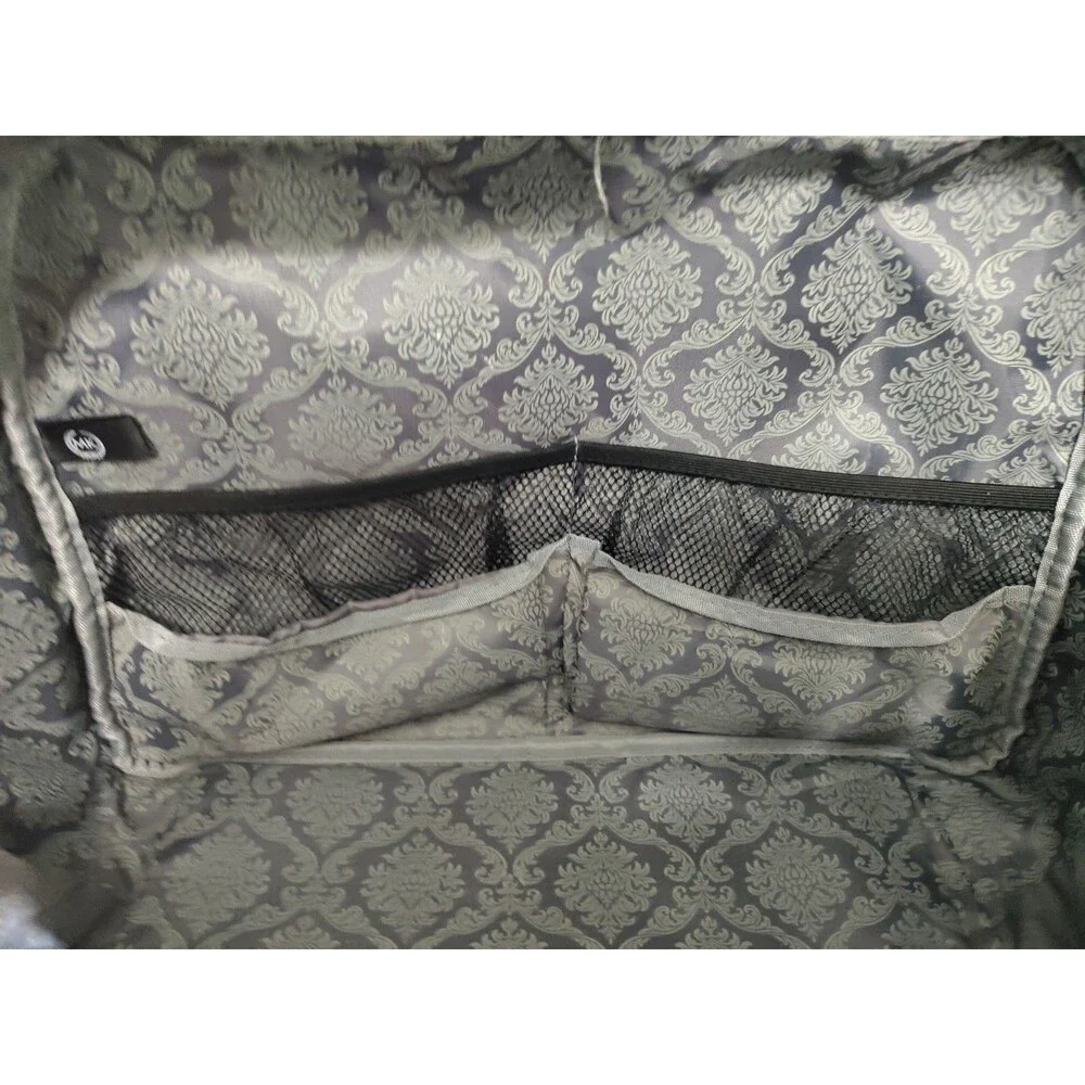 Mary Kay Deluxe Black Consultant Cosmetic Travel Luggage Tote Bag Sales 16